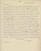 Letter addressed to Mrs. W from J.L. Newcomb