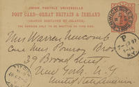 Postcard from Mrs. Warren Newcomb, Shetland Islands
