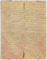 Letter to Miss Elizabeth Whatley from Mrs. J.S. Parrish (back)