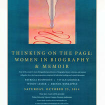 Thinking on the Page - Women in Biography & Memoir