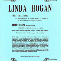 Linda Hogan - Zale Writer-In-Residence
