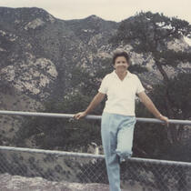 Jean with Mountain