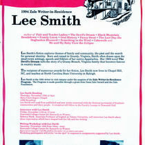Lee Smith - 1994 Zale Writer-In-Residence