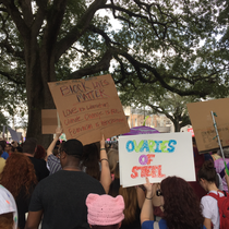 Women's March in New Orleans, Washington Square Park