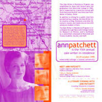 Ann Patchett - 15th Annual Zale Writer-In-Residence